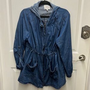 Previously loved Torrid Denim Jacket size 1
